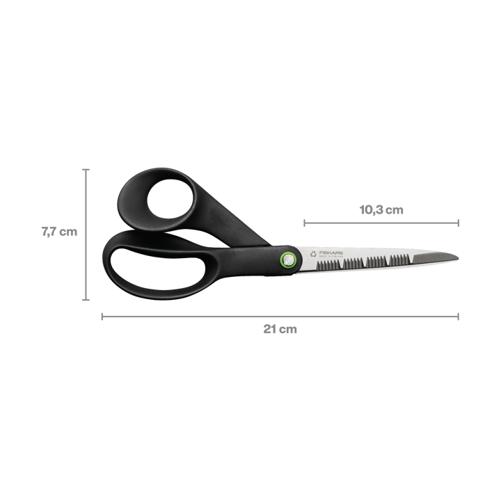 Functional Form køkkensaks 21 cm, Sort Fiskars