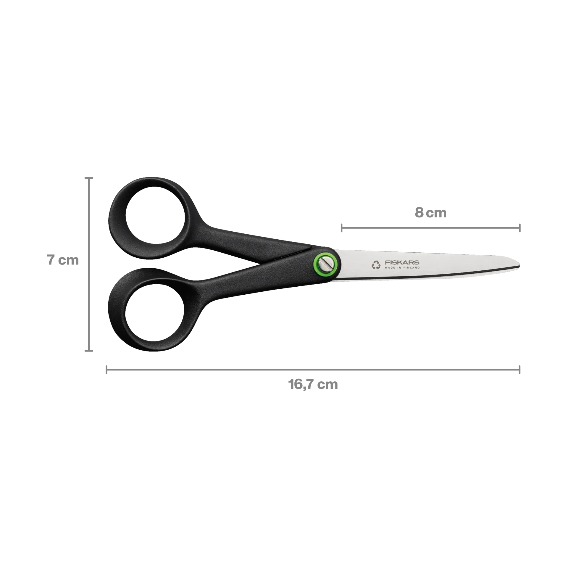 Functional Form universalsaks 17 cm, Sort Fiskars