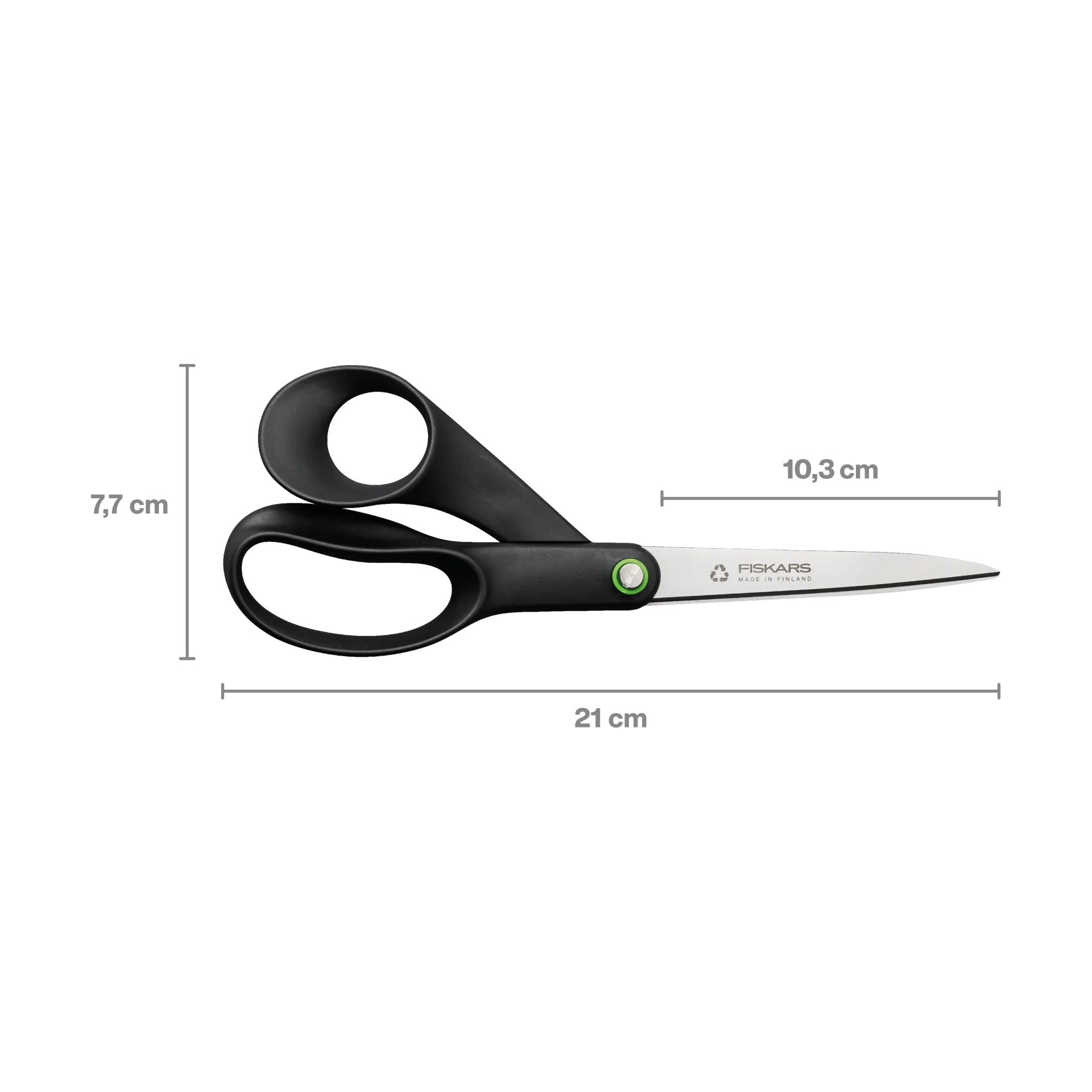 Functional Form universalsaks 21 cm, Sort Fiskars