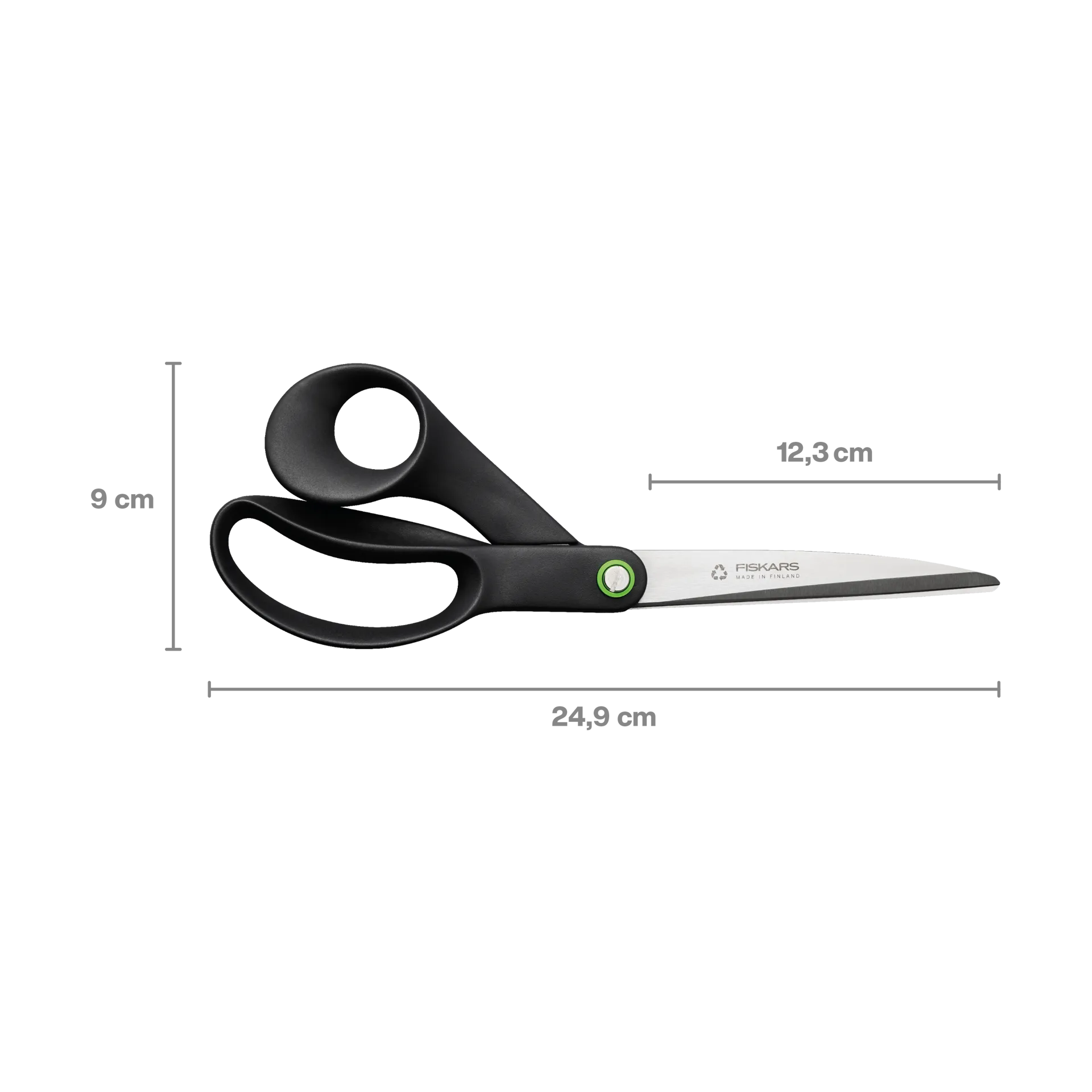 Functional Form universalsaks 25 cm, Sort Fiskars