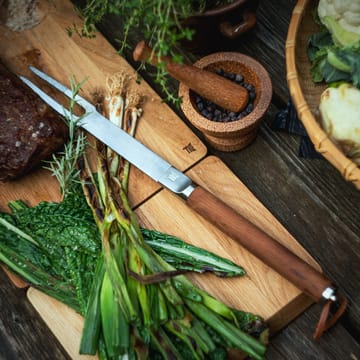 Norden grillgaffel - Rustfrit stål/Birk - Fiskars