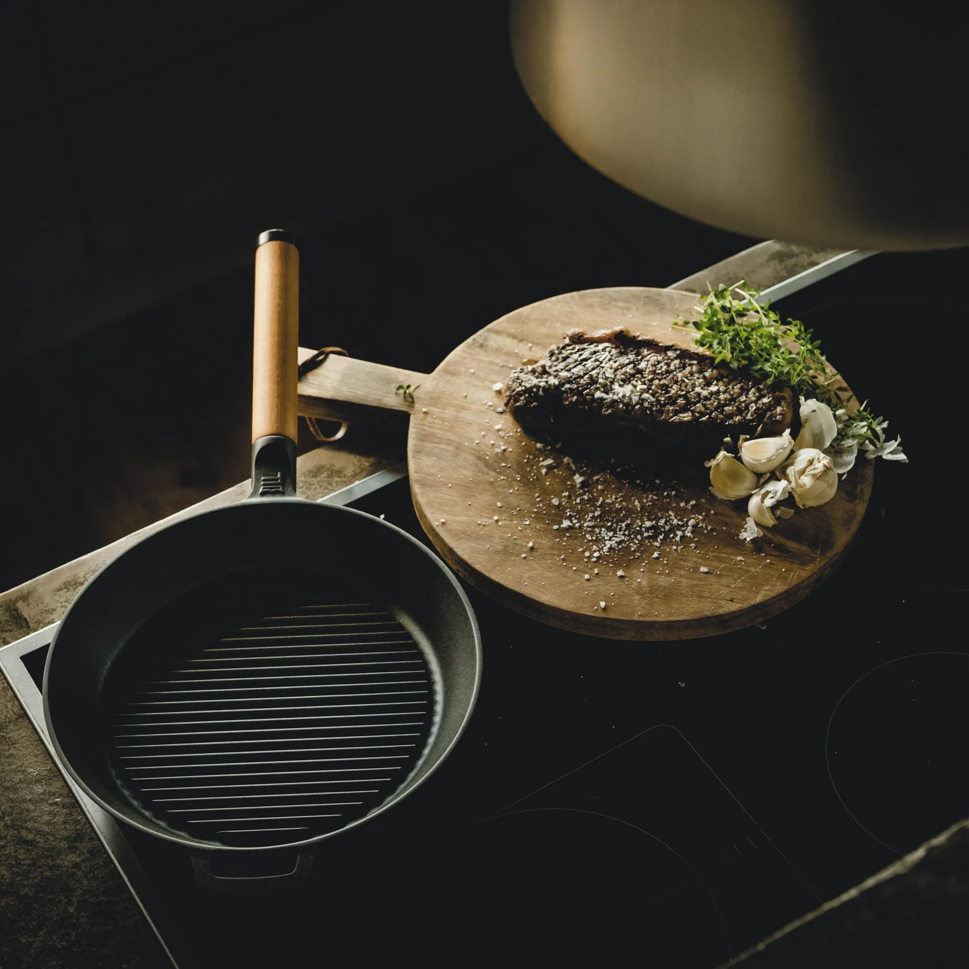 Norden grillpande støbejern, 26 cm Fiskars