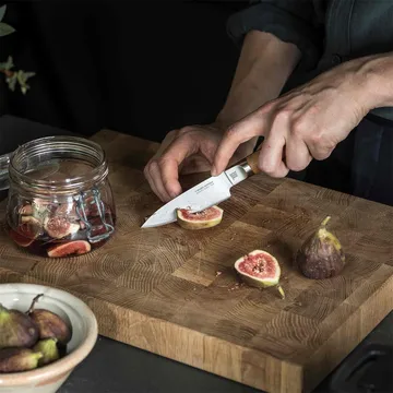 Norden kokkekniv + grøntsagskniv knivsæt 2 dele - Rustfrit stål-birk - Fiskars