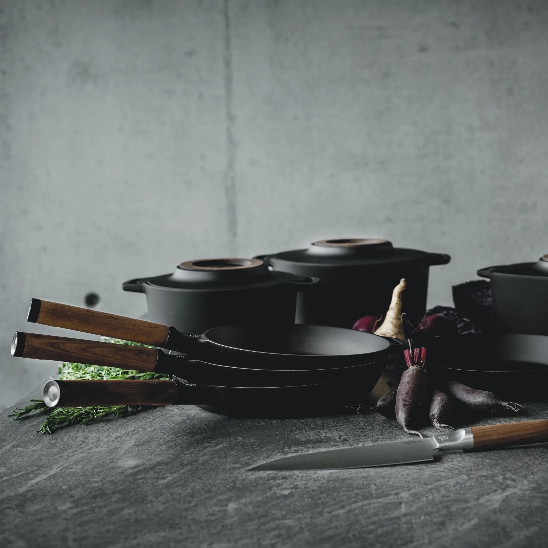 Norden stegepande støbejern, 26 cm Fiskars