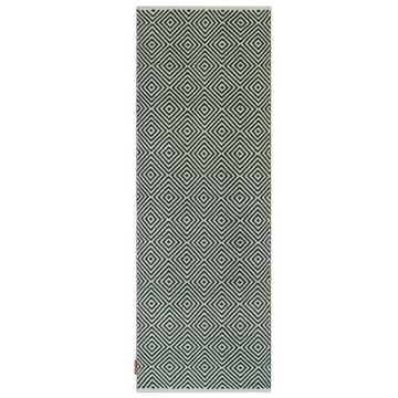 Diamond tæppe 70x200 cm - Green - Formgatan