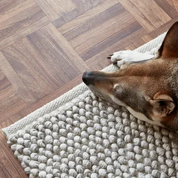 Loop tæppe 200x300 cm - Ivory - Formgatan