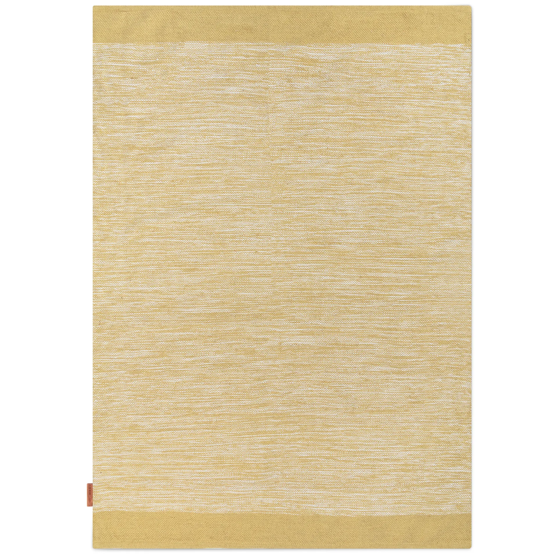 Melange tæppe 170x230 cm, Dusty yellow Formgatan