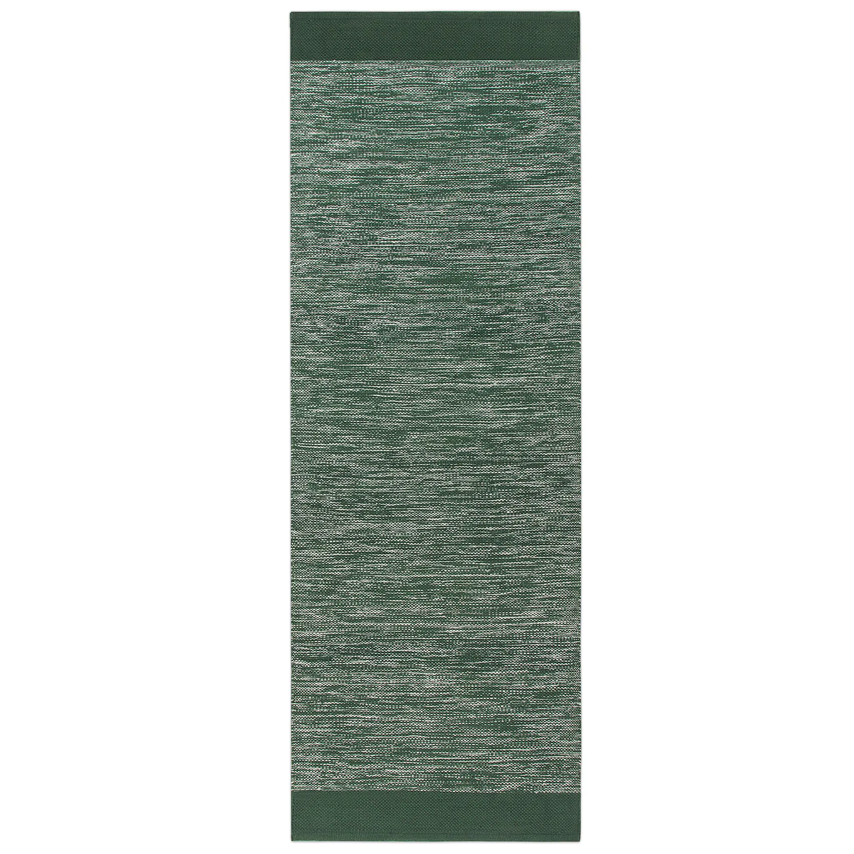 Melange tæppe 70x200 cm, Green Formgatan