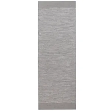 Melange tæppe 70x200 cm - Grey - Formgatan