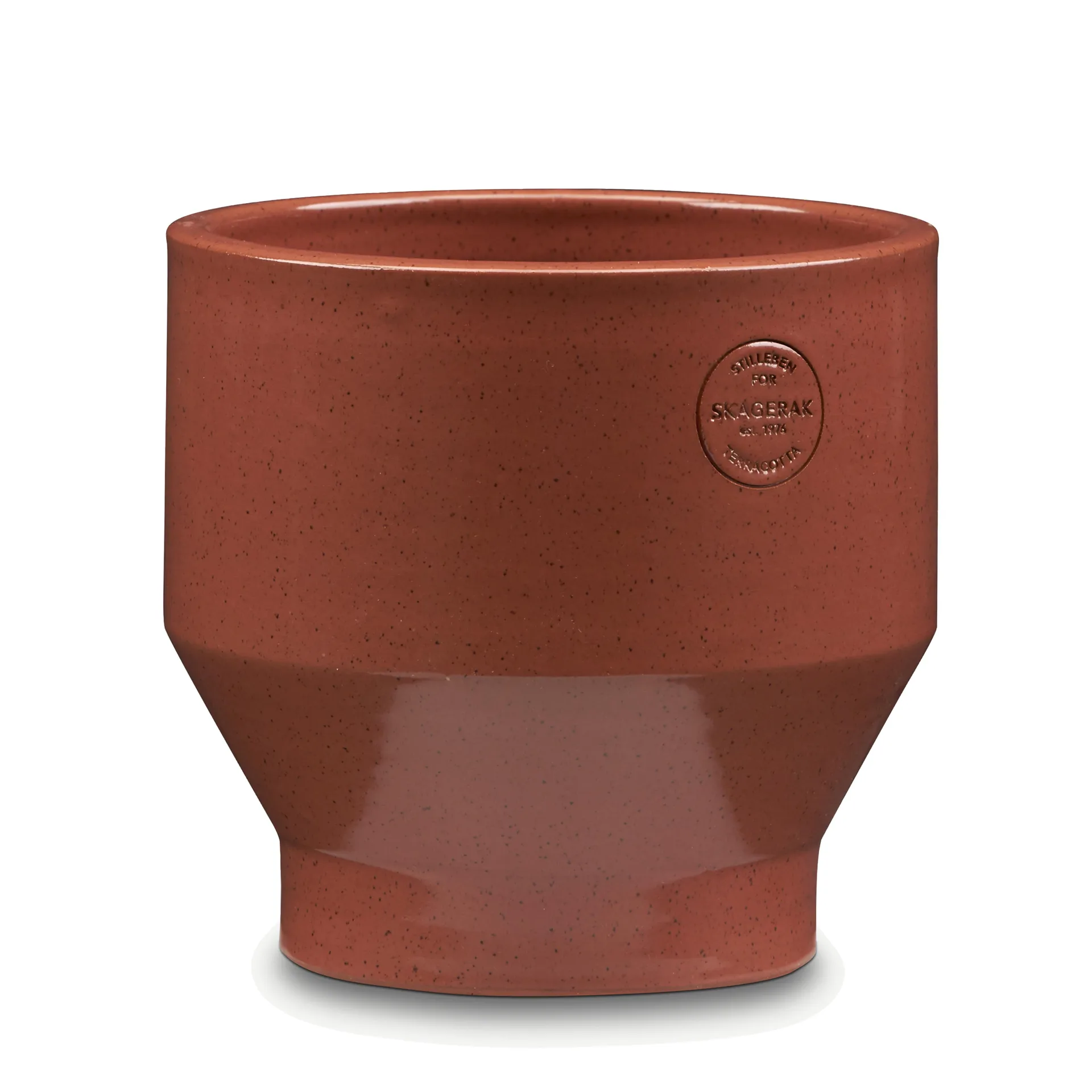 Edge urtepotte (indendørs) Ø18 cm, burned red (rød) Fritz Hansen