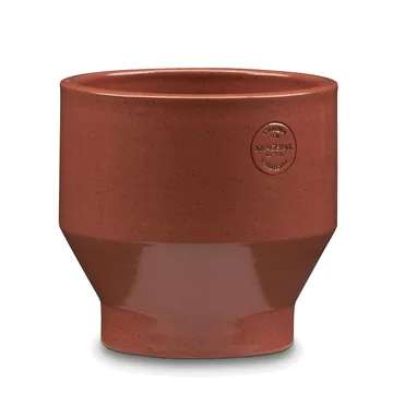 Edge urtepotte (indendørs) Ø18 cm - burned red (rød) - Fritz Hansen