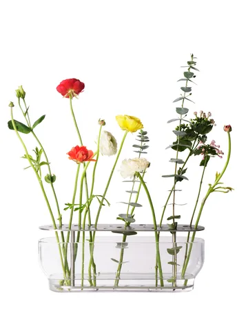 Ikebana vase rustfrit stål - Long - Fritz Hansen