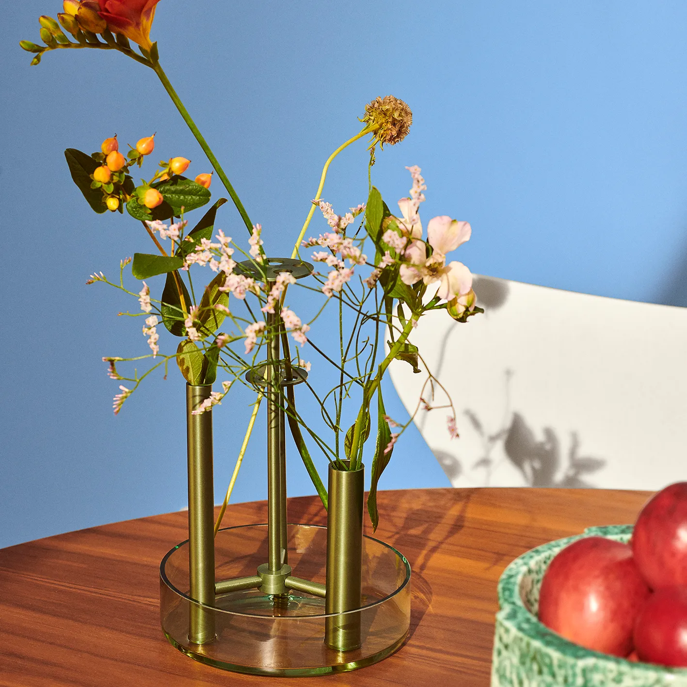 Ikeru vase Forest green, Høj Fritz Hansen