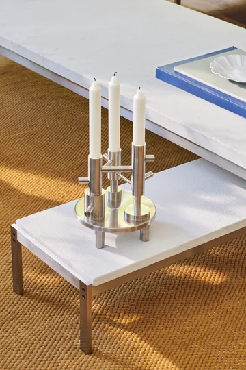 Jaime Hayon lysestage – large - Stainless steel - Fritz Hansen