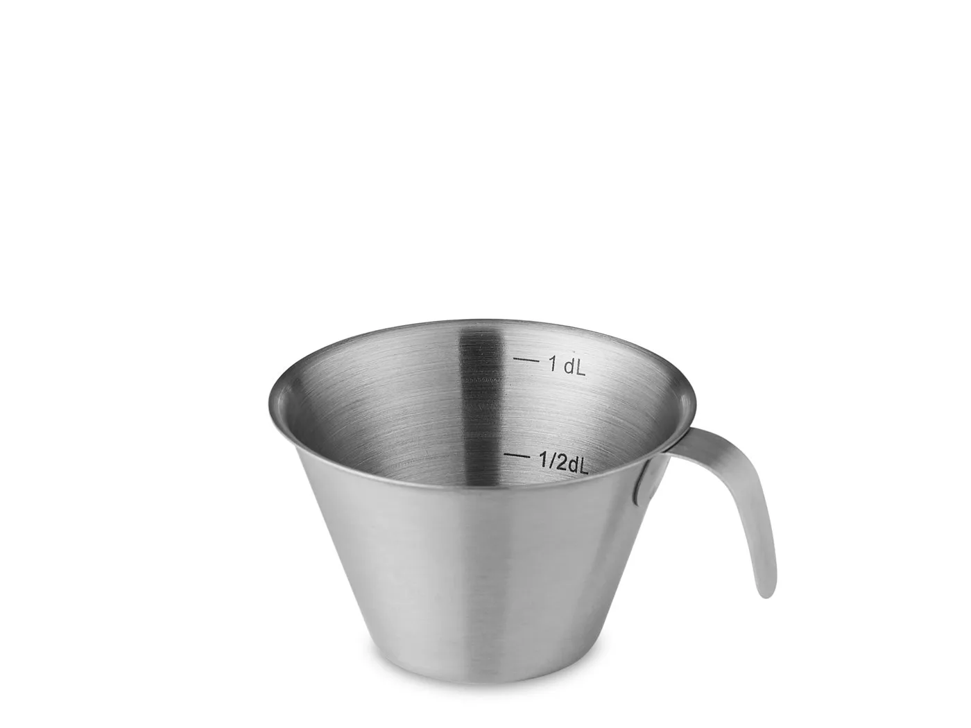 Funktion decilitermål 1 dl, Stål Funktion
