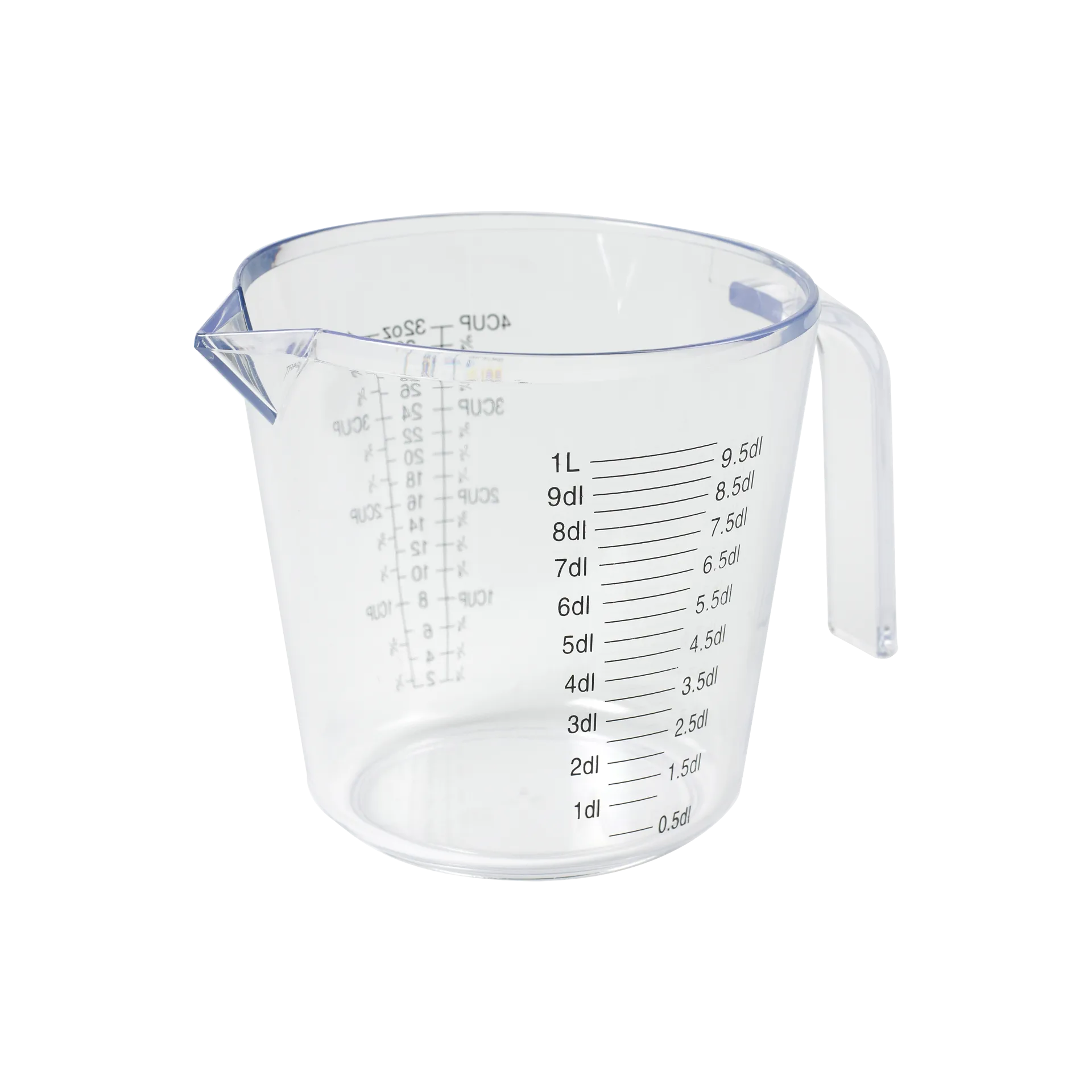 Funktion målekande 1 L, Transparent Funktion