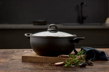 Funktion stegegryde ceramica 6 liter - Sort - Funktion