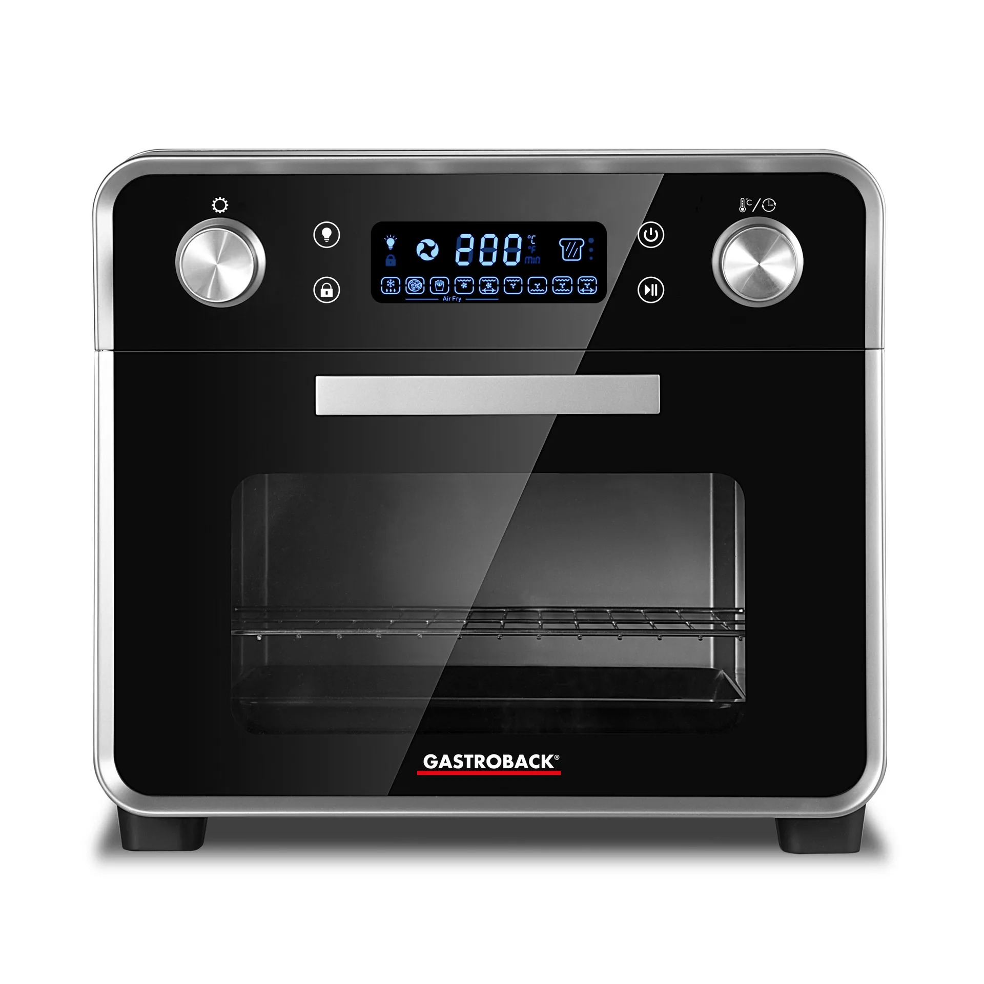 Gastroback Design 42815 ovn og airfryer 5-i-1, Sølv Gastroback