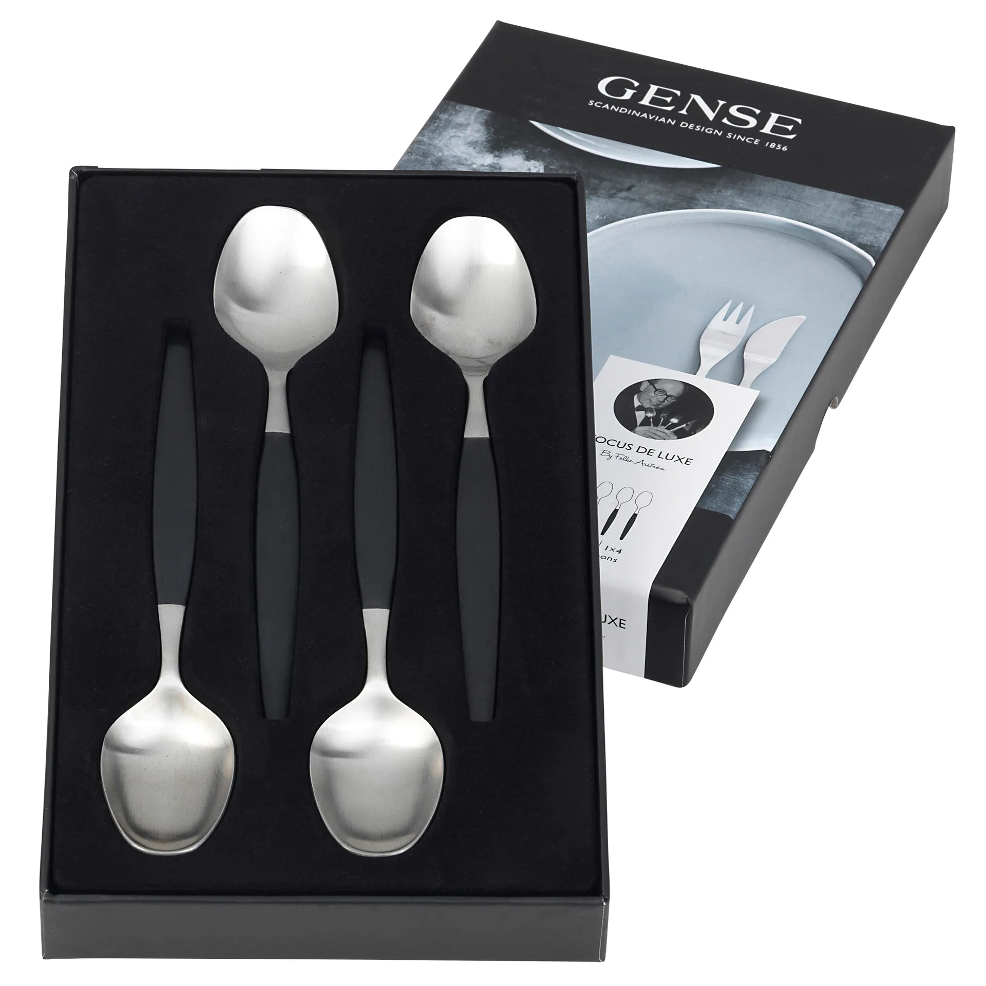 Focus de luxe dessertskeer, 4 stk Gense