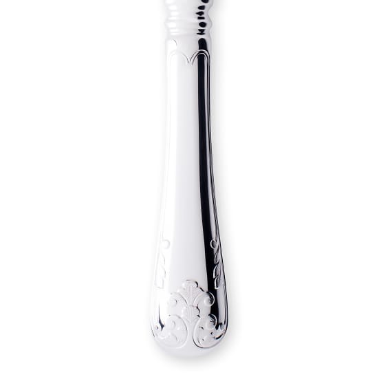 Gammal Fransk bordkniv sølv plet, 23,1 cm Gense