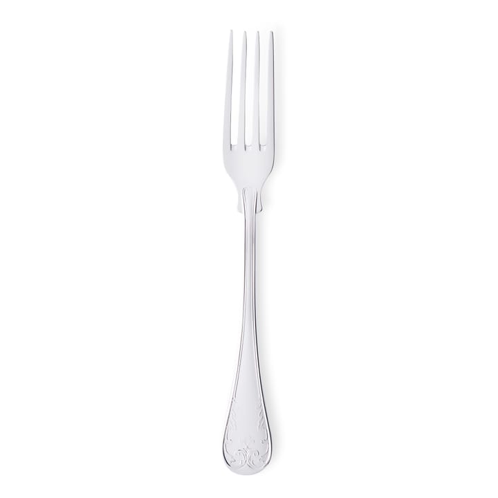 Gammal Fransk frokostgaffel sølv - 18,6 cm - Gense