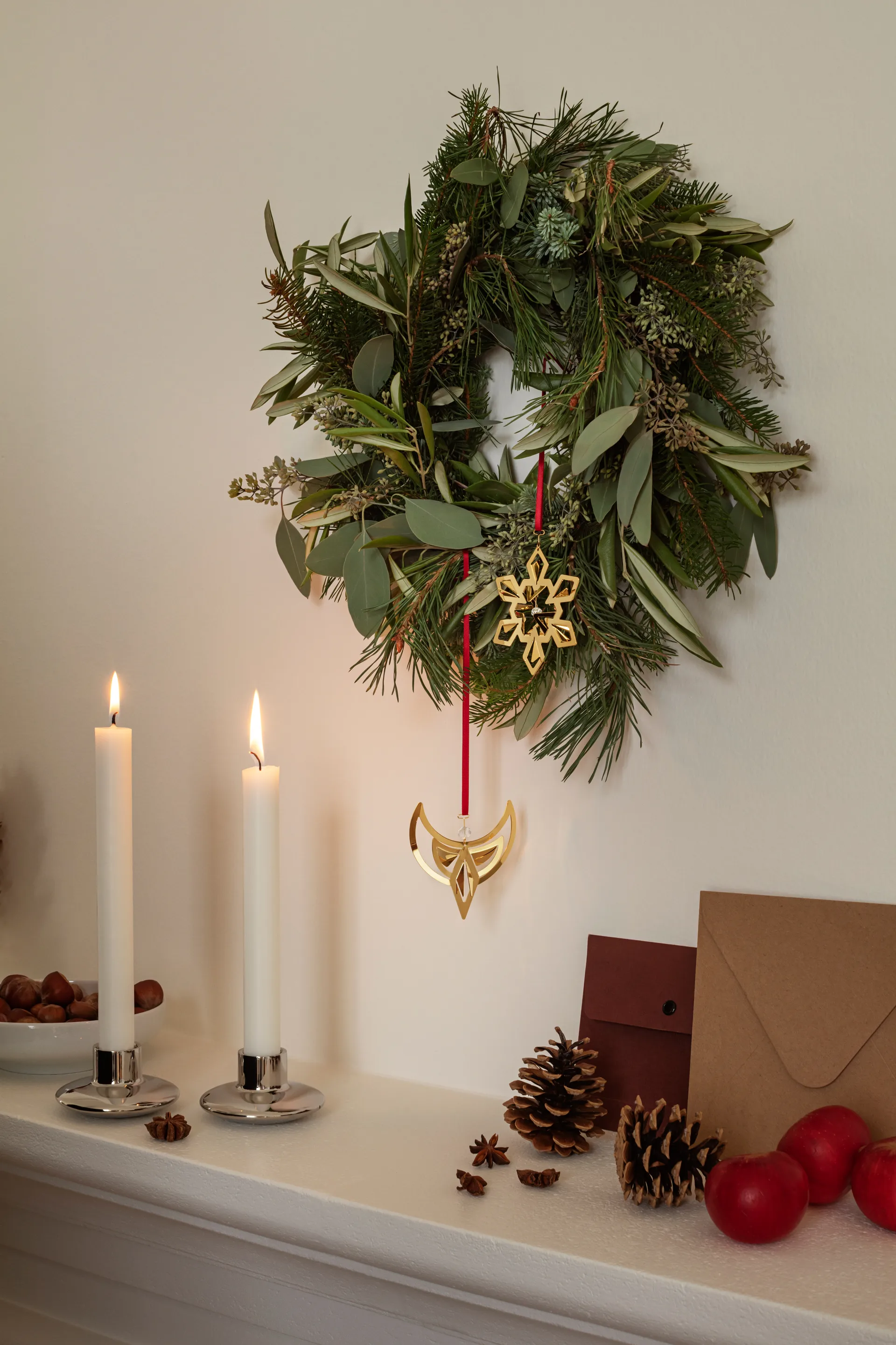 2024 juleophæng engel, Guldbelagt Georg Jensen