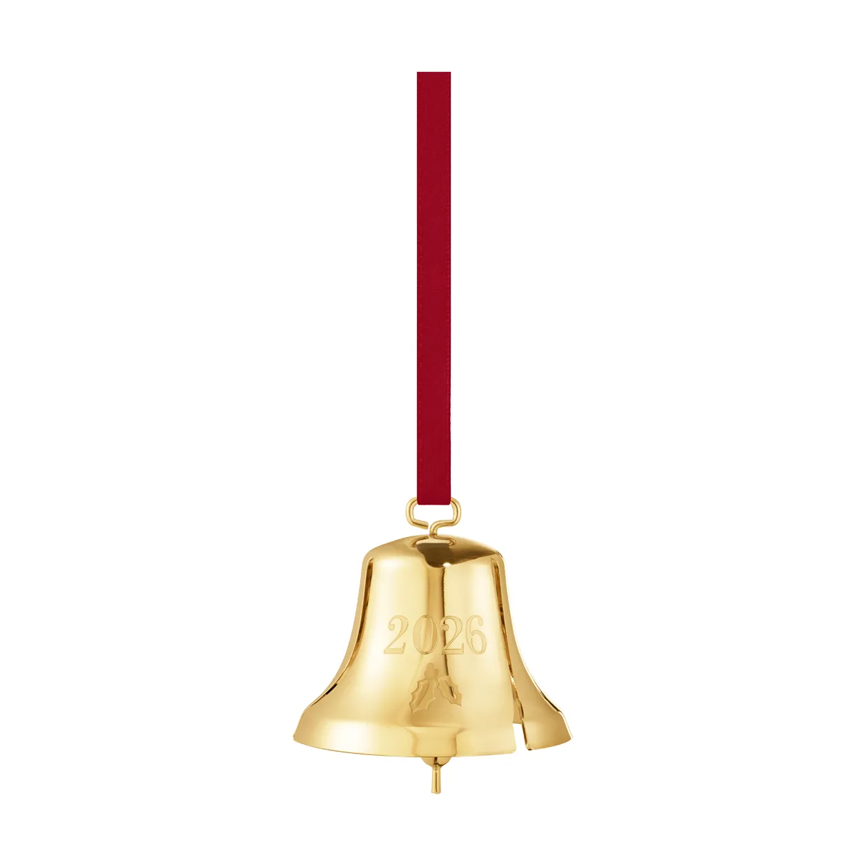 Georg Jensen 2026 års juleklokke Guld