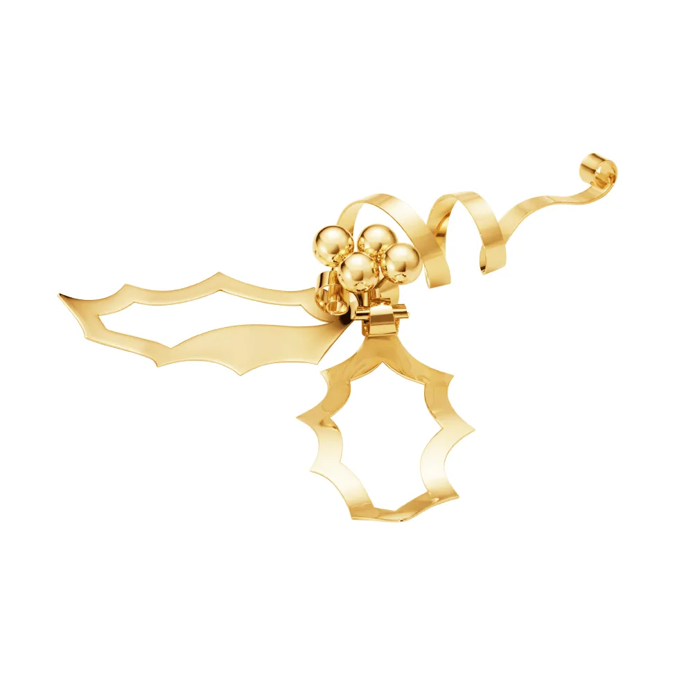 Georg Jensen 2026 års julepynt til bordet Guld, mellemstor