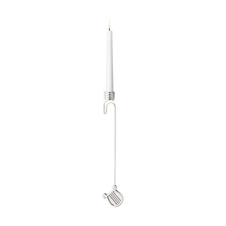 2026 års lysestage - Harpe, palladium - Georg Jensen