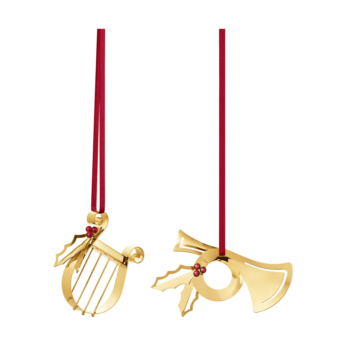 Georg Jensen 2026-julepyntesæt guld