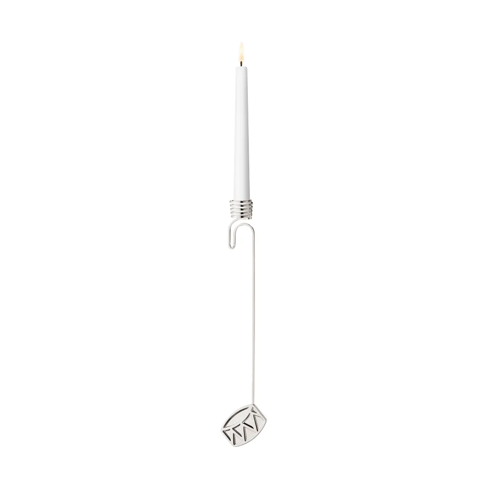 Georg Jensen 2026 lysestage Trumma, palladium