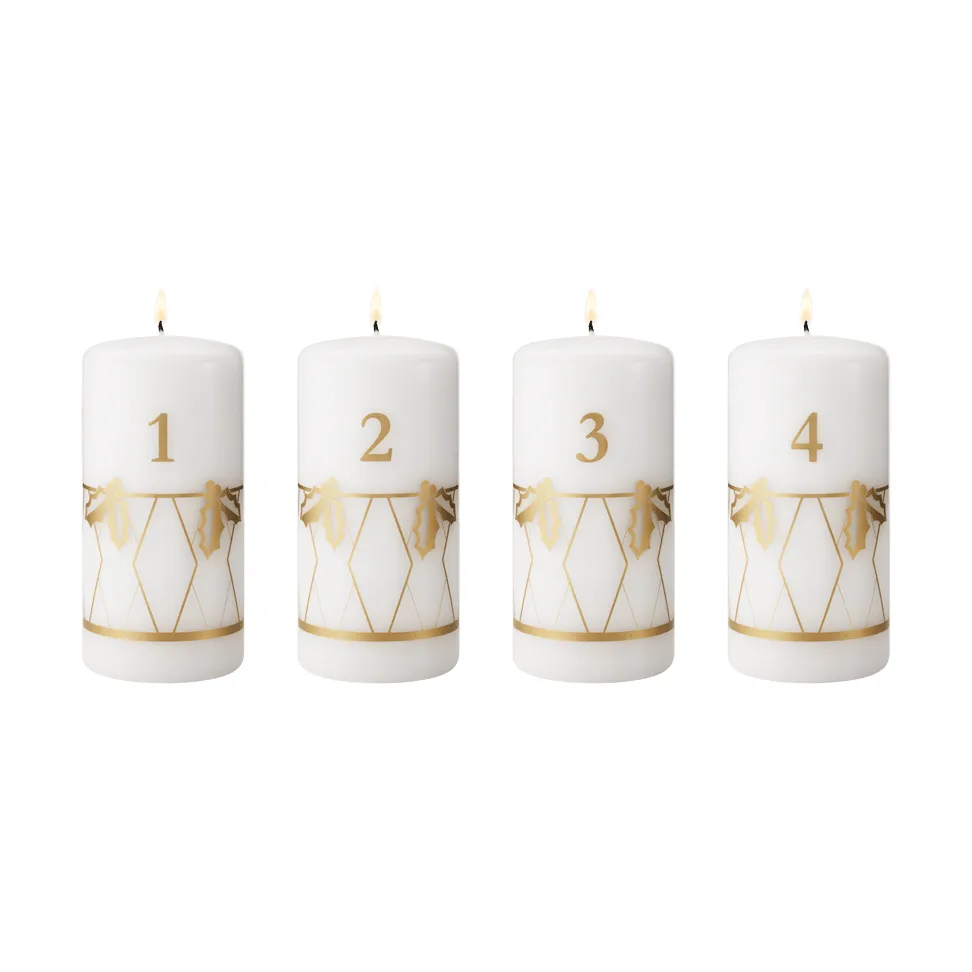 adventslys 2026, Guldtryk, 4 dele Georg Jensen