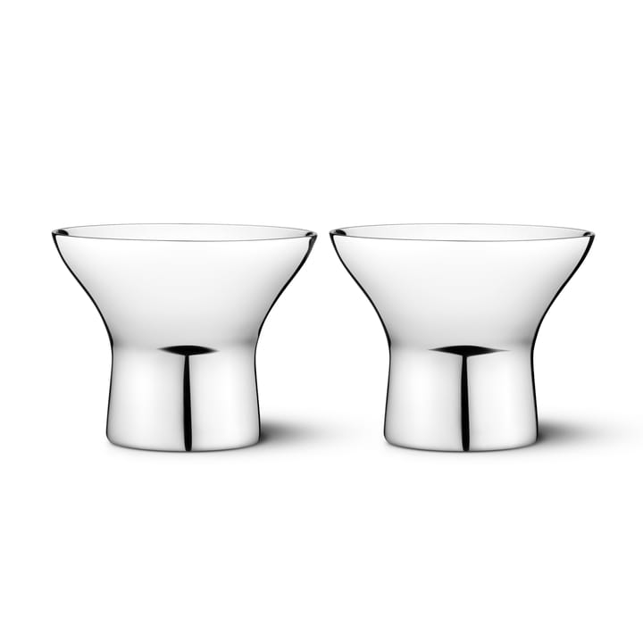 Alfredo æggebæger 2 stk - 5 cm - Georg Jensen