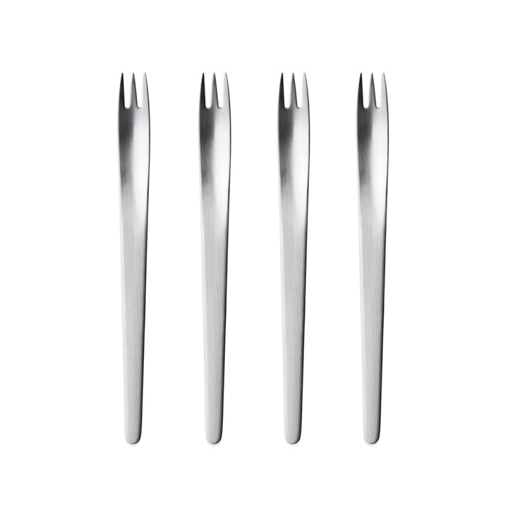 Arne Jacobsen kagegaffel, 4-pak Georg Jensen