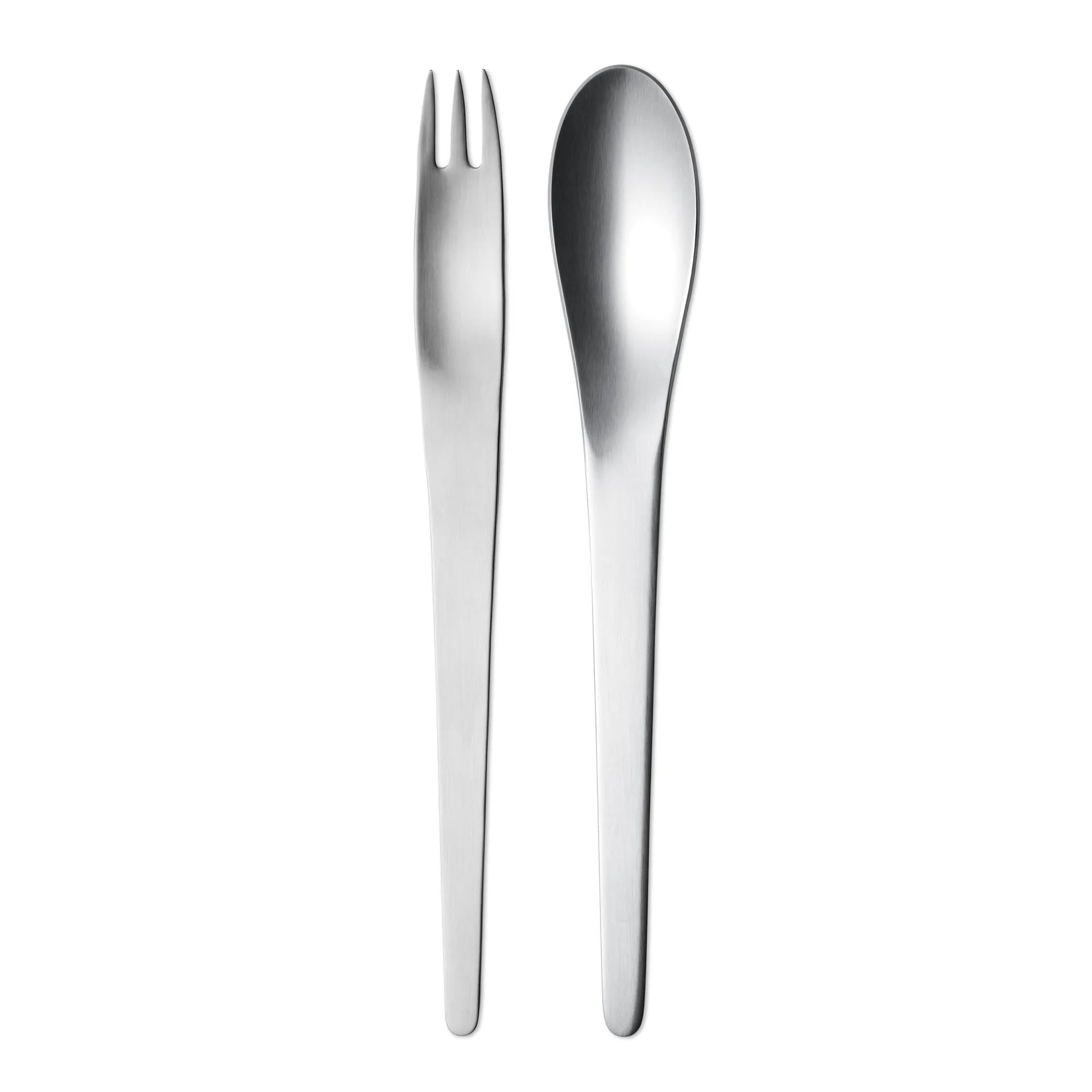 Arne Jacobsen salatbestik, 2 dele Georg Jensen