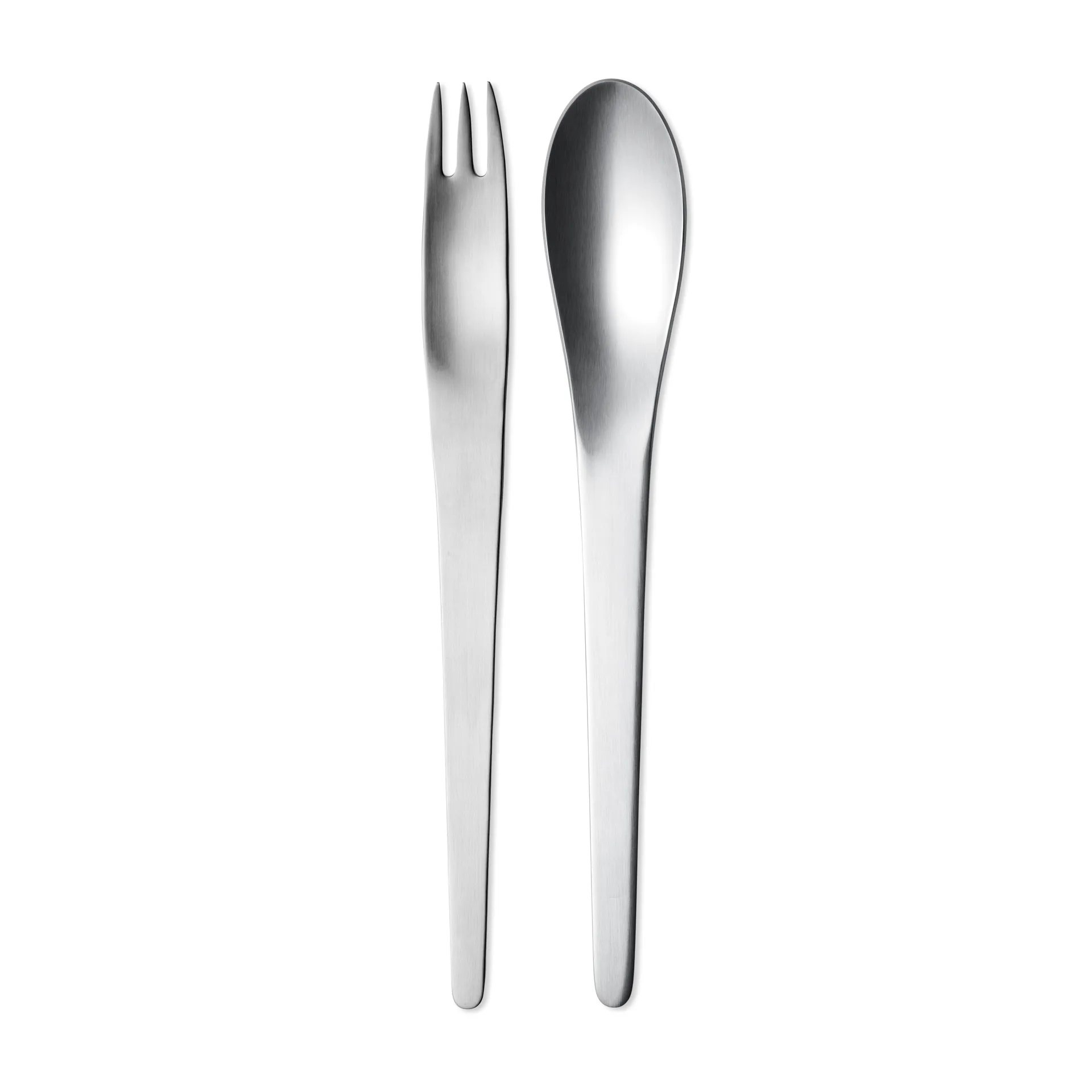 Arne Jacobsen serveringsbestik, 2 dele Georg Jensen