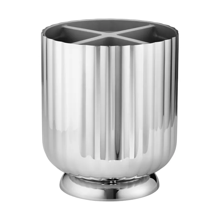 Bernadotte bestikholder Ø13x15,1 cm - Rustfrit stål - Georg Jensen