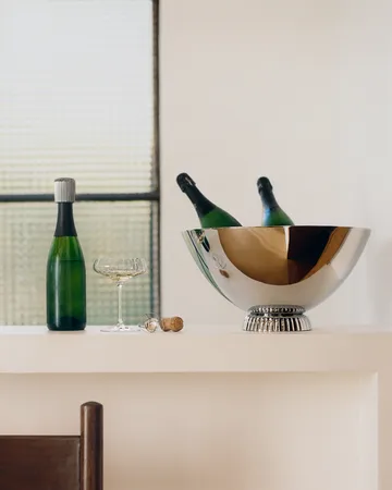 Bernadotte champagnekøler - Sølv, Ø40 cm - Georg Jensen