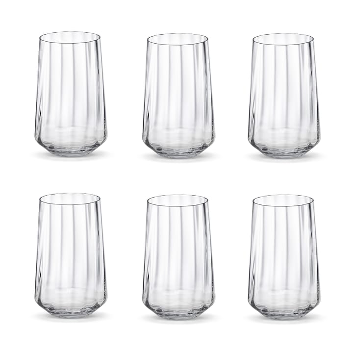 Bernadotte drikkeglas højt 38 cl 6-pak, Krystallinsk Georg Jensen