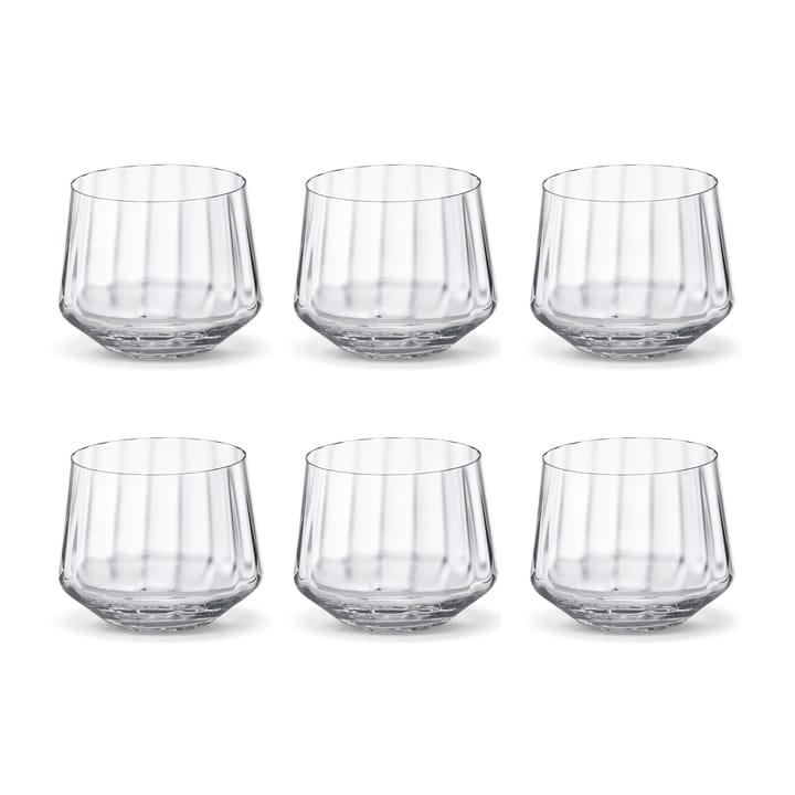 Bernadotte drikkeglas lavt 25 cl 6-pak, Krystallinsk Georg Jensen