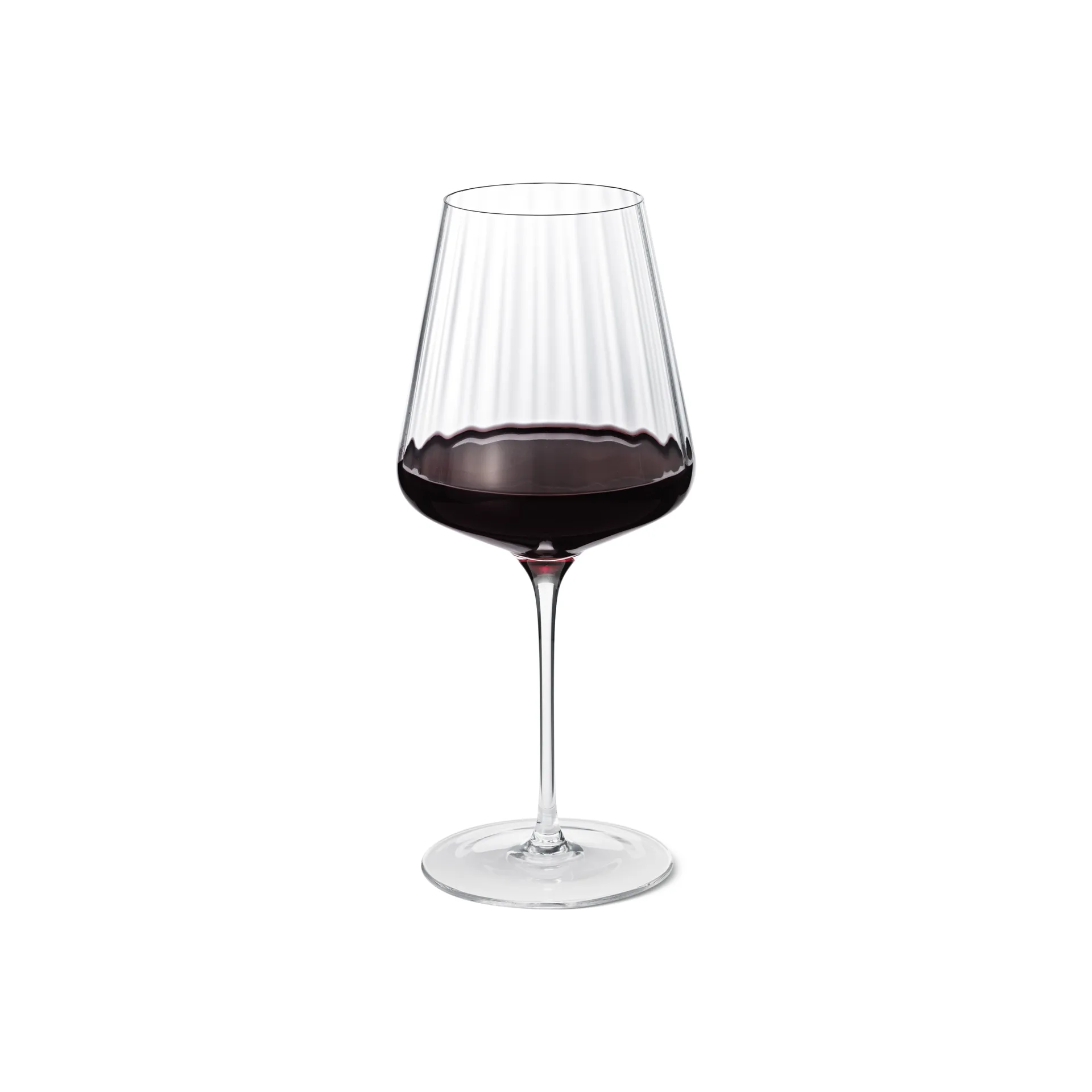Bernadotte rødvinsglas 6-pak, Krystallinsk Georg Jensen