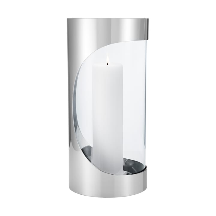Chrome contours hurricane fyrfadsstage 33 cm - Rustfrit stål - Georg Jensen