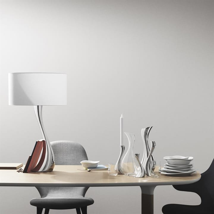Cobra lysestage, 3 stk., rustfrit stål Georg Jensen