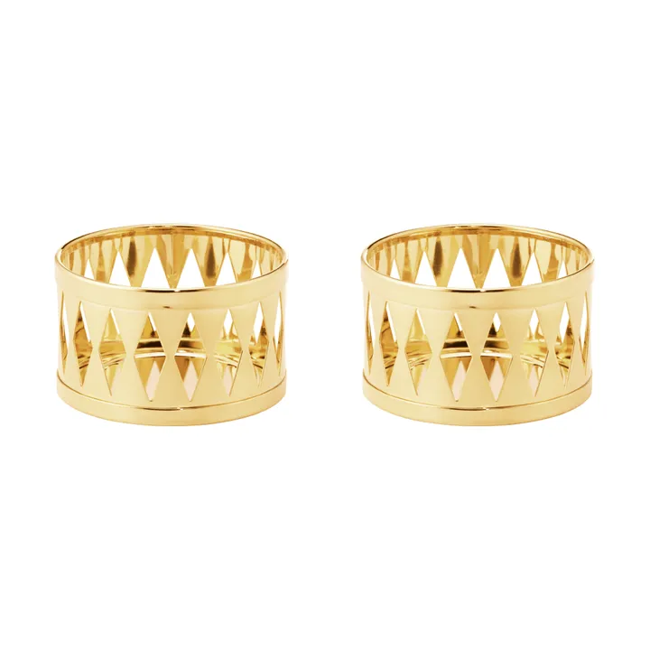 fyrfadsstage 2026 - Guld, 2-pak - Georg Jensen