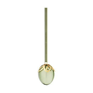 Georg Jensen påskeæg vedhæng - Grøn-18 K guldpletteret, 2026 - Georg Jensen