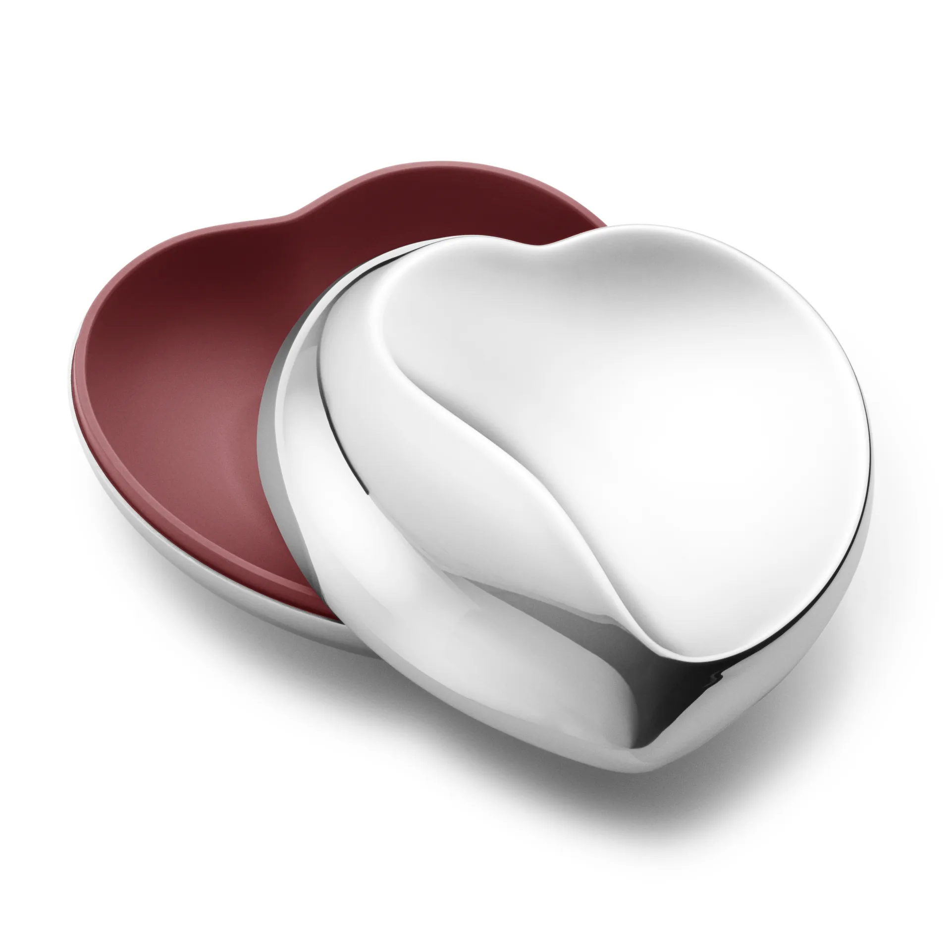 Heart box smykkeskrin, Stort 12x13 cm Georg Jensen