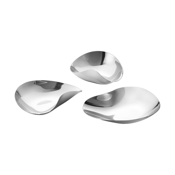 Indulgence snacksskål 3 dele, Rustfrit stål  Georg Jensen