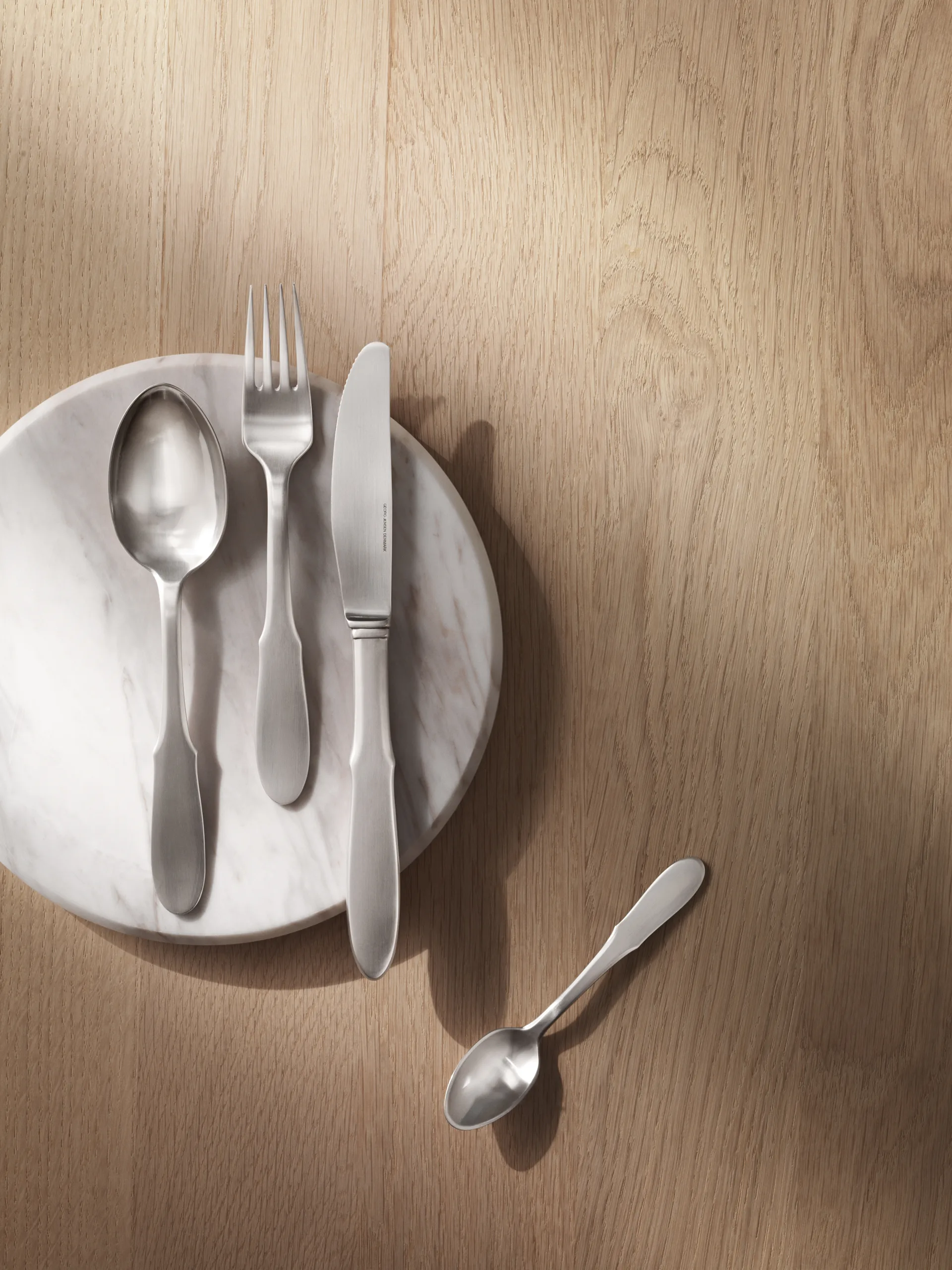 Mitra mat kniv lang, Rustfrit stål Georg Jensen