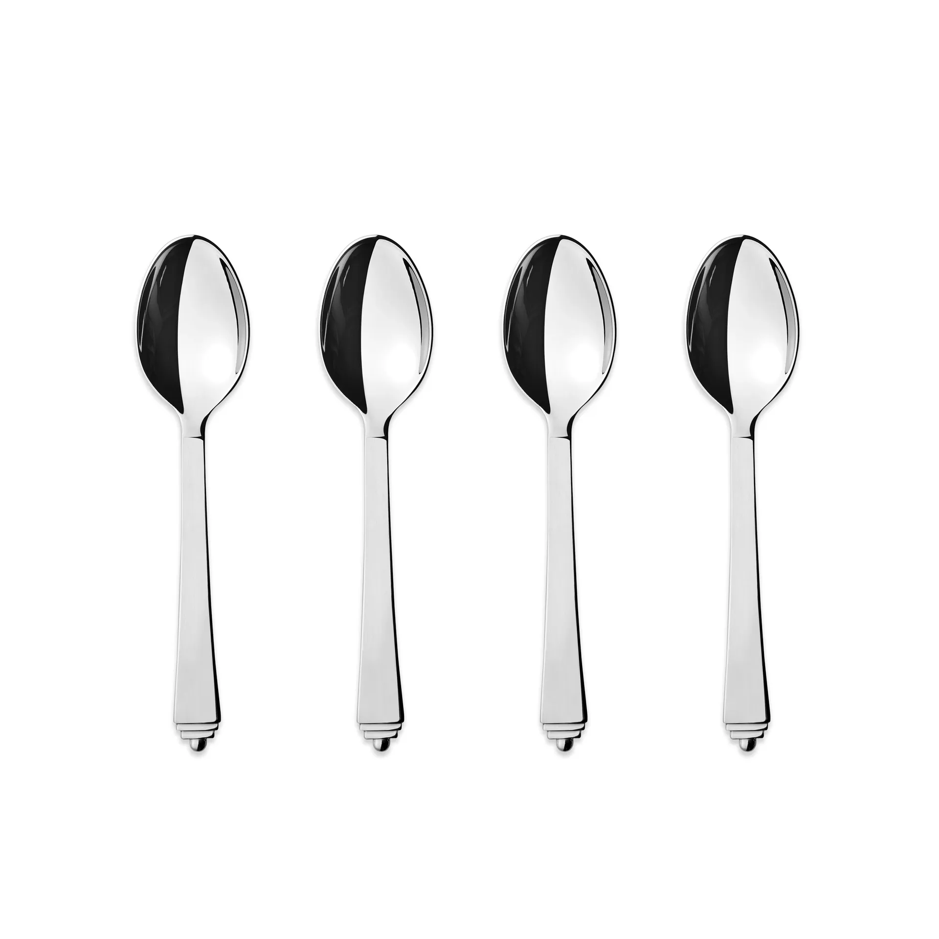 Pyramid te- og kaffeske, 4-pak Georg Jensen