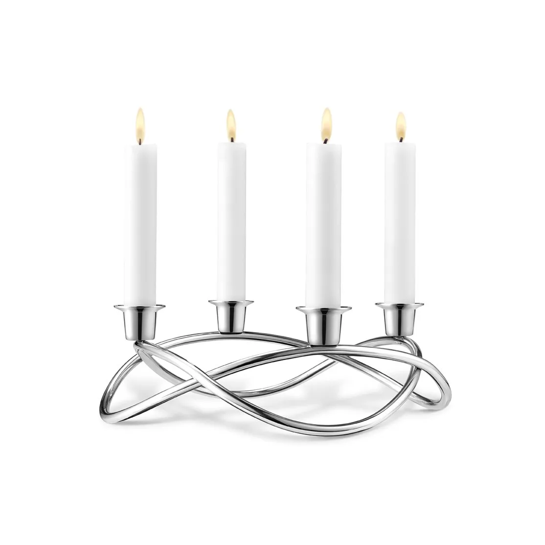 Season lysestage Ø26 cm, blank Georg Jensen